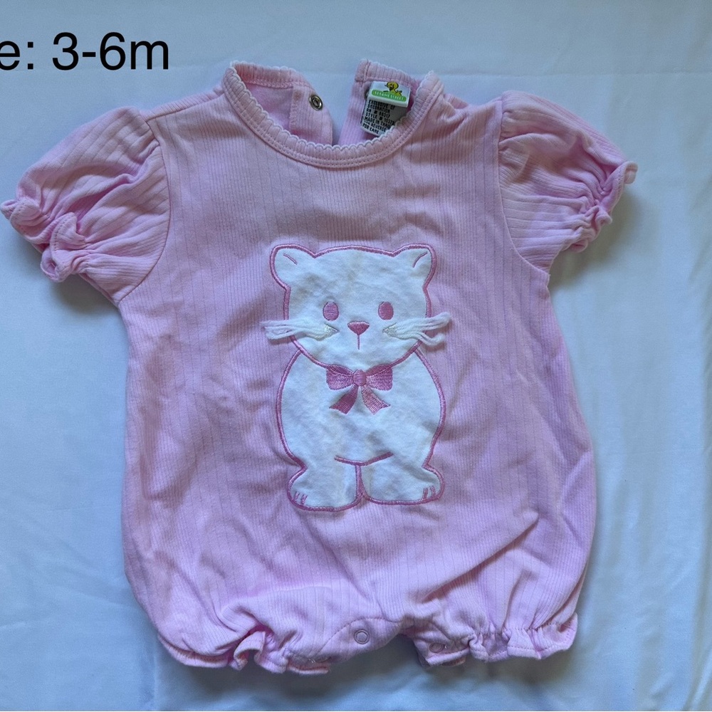 Vintage Sesame Street Baby Romper – Size 3–6M